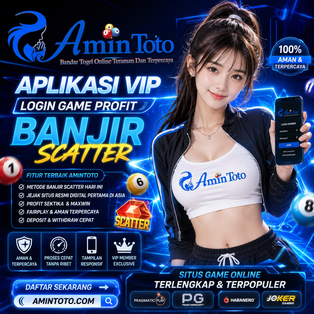 AMINTOTO |  Aplikasi Vip Login Game Profit Banjir Scatter